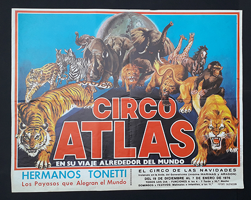 Affiche Circo Atlas